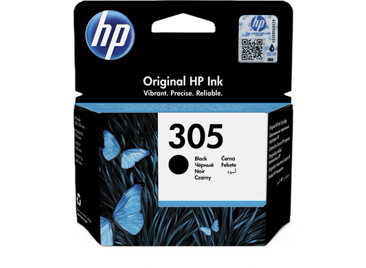 HP 305 Negro Cartucho de Tinta Original - 3YM61AE