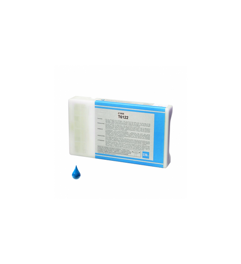 Cartutx compatible Epson T6122 Cian