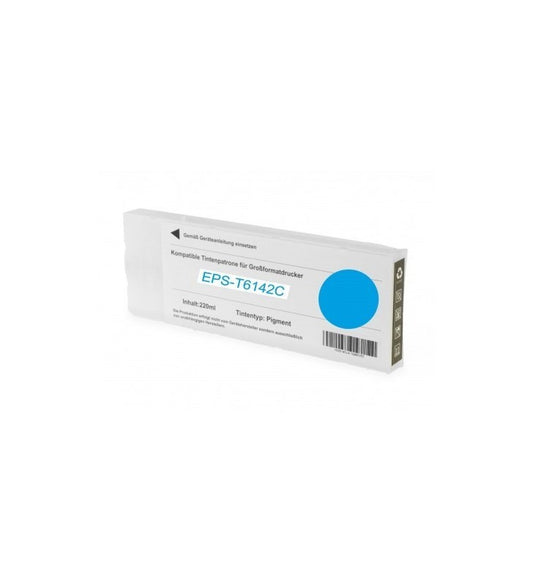 Cartucho compatible Epson T6142 cian 220 ml