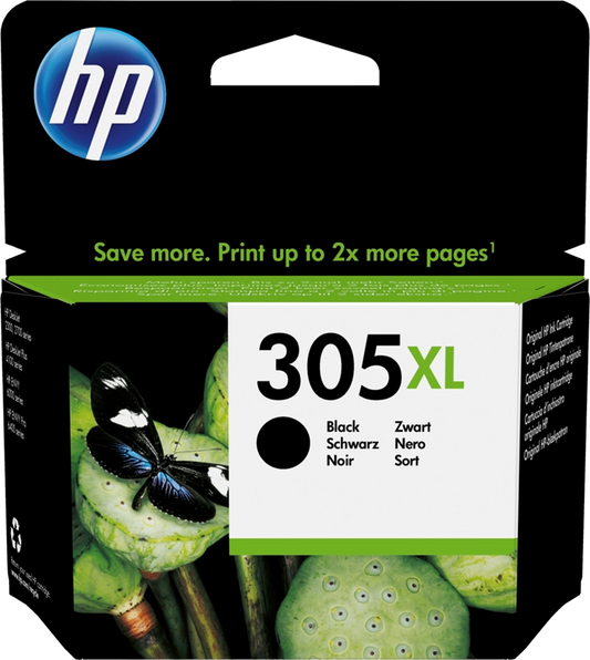 HP 305XL Negro Cartucho de Tinta Original - 3YM62AE