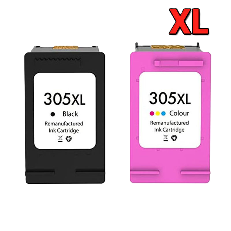Pack cartuchos compatibles HP 305XL negro + color | Ahorro