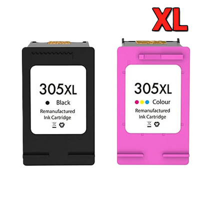 Pack cartuchos compatibles HP 305XL negro + color | Ahorro