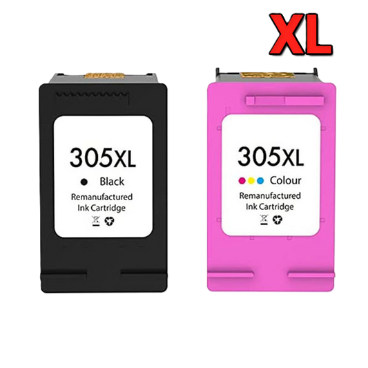 Pack cartuchos compatibles HP 305XL negro + color | Ahorro